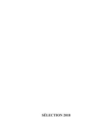 Parcours Des Mondes - Sélection 2018