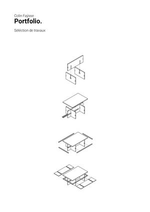 Portfolio Colin Faysse