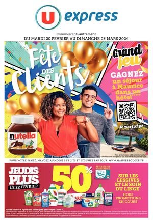 CATALOGUE DU 20 FEVRIER AU 03 MARS - U EXPRESS