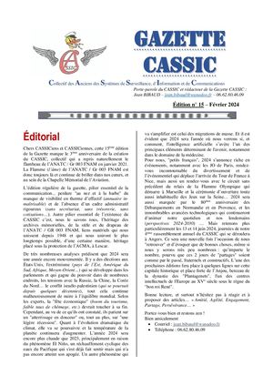 0 Gazette Cassic N° 15
