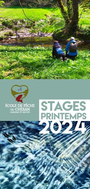 Ecole de Pêche du Chéran - Stages Printemps 2024