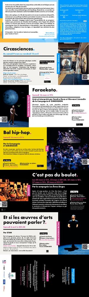 Plaquette Culturelle mars - juillet 2024