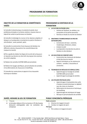 Pf Formation Outdoor Rouge