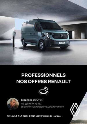 S Couton La Roche Offre Pro Renault Dacia