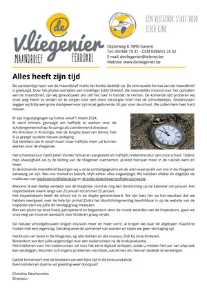 Maandbrief Februari 2024
