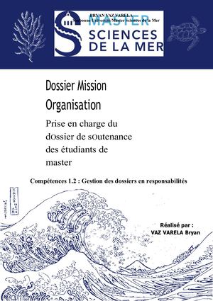Mission 1 Prise En Charge Des Soutenances De M1 Et M2 2 0