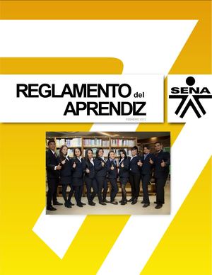 Reglamento Al Aprendiz