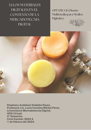 3.1 Los materiales digitales en el contexto de la mercadotecnia digital