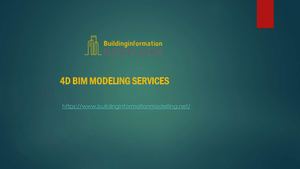 4d Bim Modeling Services