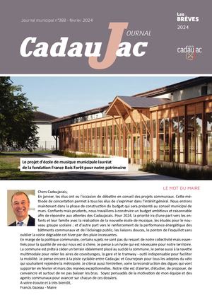 Les Brèves de Cadaujac - février 2024
