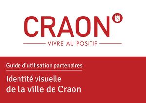 Charte Graphique ville de Craon - Guide d'utilisation partenaires