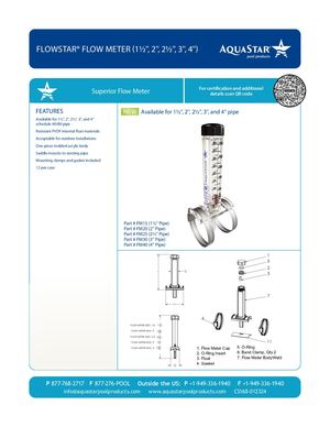 FMxx - Flow Star Flow Meter