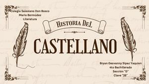 Historia Del Castellano