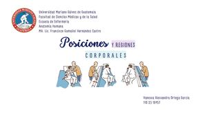 ÁLbum De Posiciones Y Regiones Corporales, Vanessa Ortega