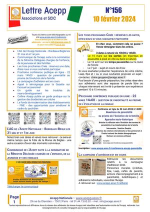 Lettre 156 10 Février 2024