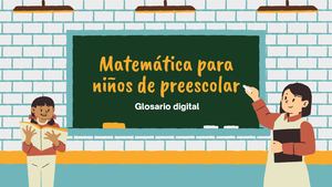 Glosario Digital Matemática Para Niños De Preescolar