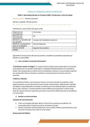 Ecosistemas Locales En Peligro