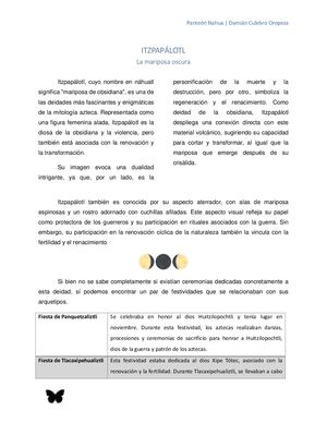 Itzpapálotl