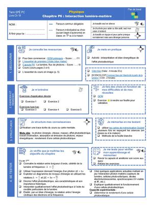 Tspe P6 Plan De Travail