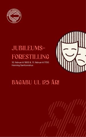 Jubileumsforestilling Bagabu UL 125 år