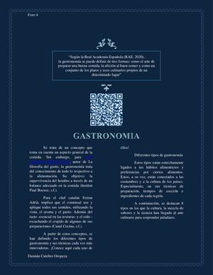 Todo sobre la gastronomía