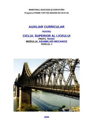 Modulul Asamblari Mecanice