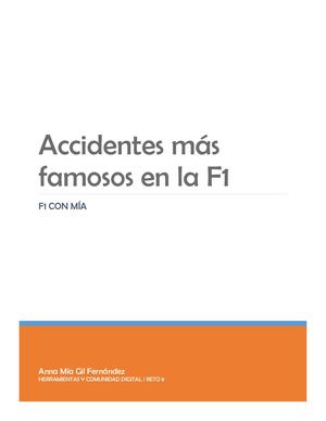 Accidentes de F1