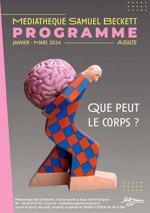 Programme Janvier - Mars 2024 - Médiathèque Samuel Beckett