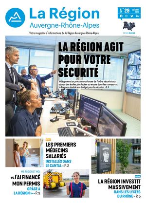 Édition Rhône du magazine Auvergne-Rhône-Alpes - N°29 - Octobre 2023