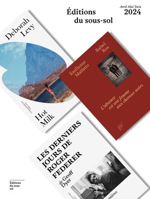 Programme second trimestre 2024 - éditions du sous-sol