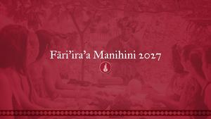 Tahiti Tourisme & Service du Tourisme - Stratégie de développement touristique Fari'ira'a Manihini 2027