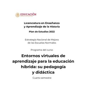 Programa Del Curso