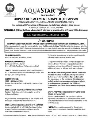 4HPAPxxx Instructions - IN047 111023