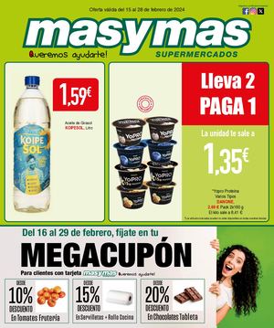 Oferta Válida Del 15 Al 28 De Febrero De 2024 - Masymas Supermercados