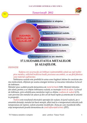 Sudabilitatea Metalelor