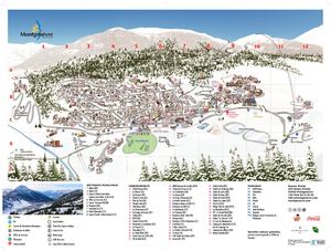 Plan Village Montgenèvre