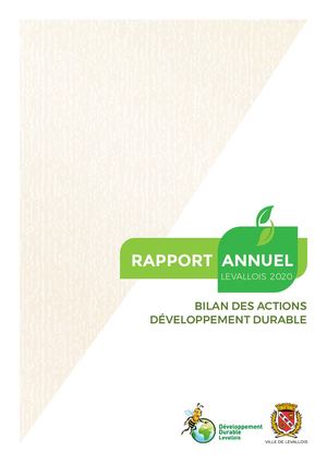 Rapport Développement Durable Levallois 2020