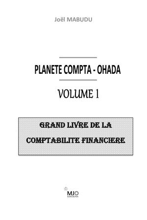 GRAND LIVRE DE LA COMPTABILITÉ FINANCIÈRE
