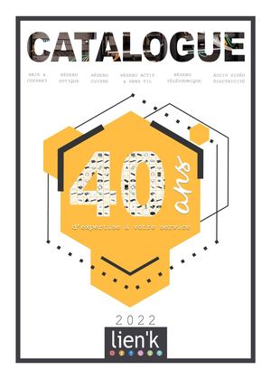 Catalogue Lien'k 2022