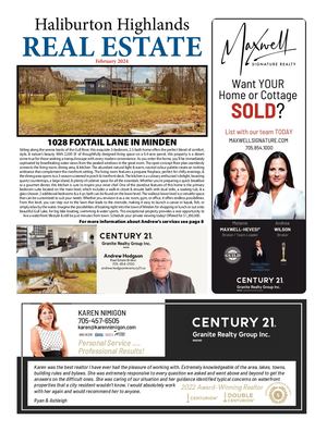 Haliburton Highlands Real Estate Feb 13, 2024