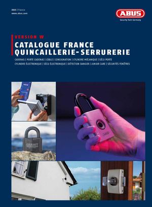 Catalogue 2024 Cadenas Abus Catalogue Quincaillerie W (Bd) Compressed