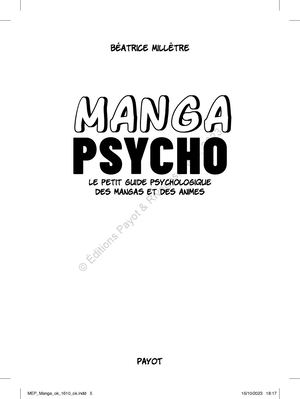 Manga Psycho Extrait