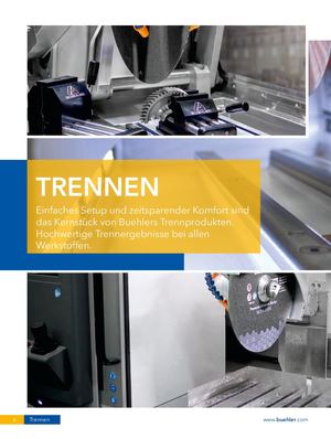 2024 Buehler German Sectioning Product Catalog