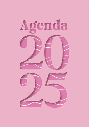 Agenda 2025 Clean Cor Rosa Listras