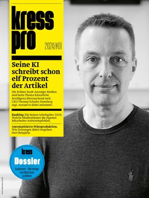 Kress Pro Magazin 2024/01 Vorschau