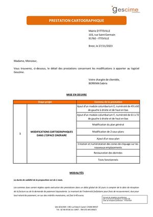 AR Annexe DEL 19 2024 APPROBATION CONTRAT SUPPLEMENTAIRE LOGIEL GESCIM POUR LA GESTION DU CIMETIERE COMMUNAL
