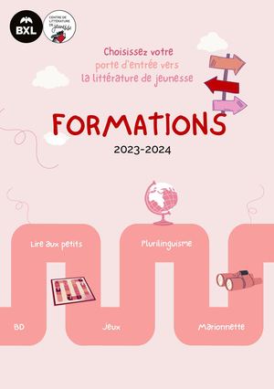 Catalogue des formations 2023-24 du CLJBxl