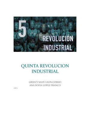 Quinta Revolucion Industrial