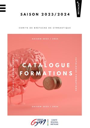 Catalogue Formations 2023 2024 au 1 décembre 2023