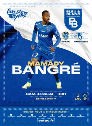 Programme match ESTAC-Grenoble